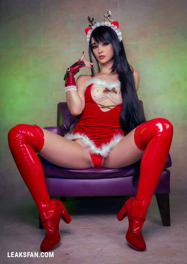 AeryTiefling - Tifa Lockhart Xmas - 2