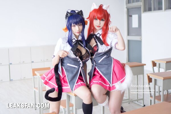 Hana Bunny &amp;amp; Hane Ame - Ryas &amp;amp; Akeno (School DxD) - 5