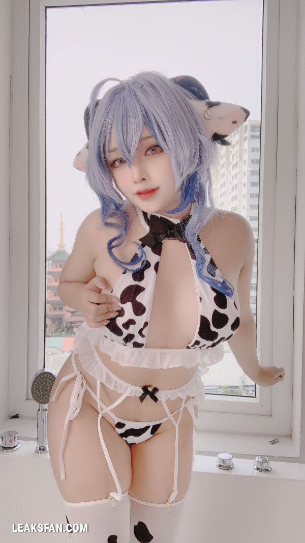 sayomomo - Ganyu Cow - 32