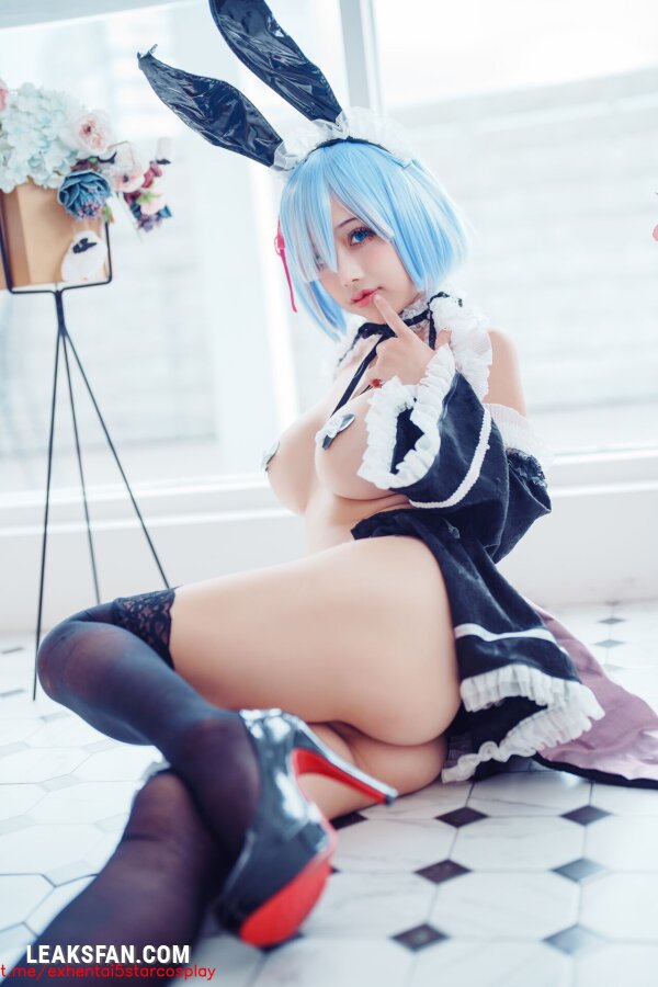 okita rinka - Rem bunny maid - 17