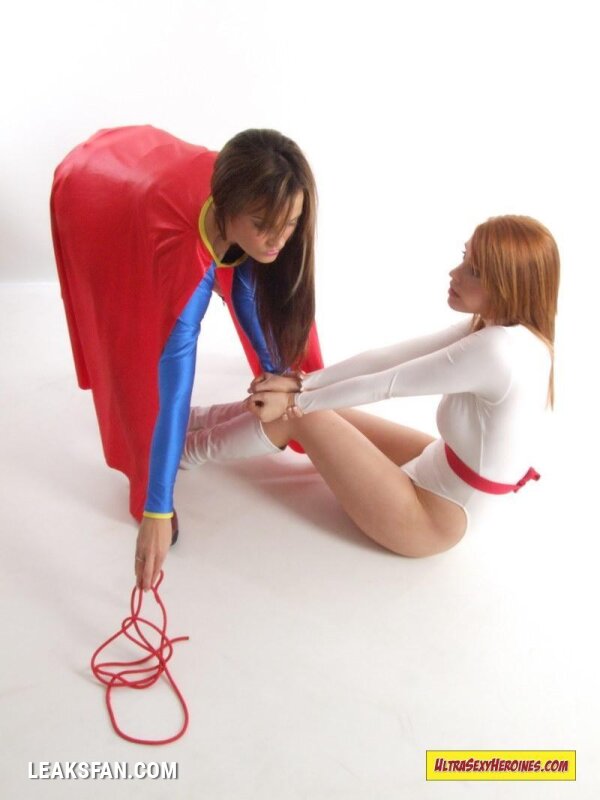 Superior Girl Gone Bad - Fi Stevens and Kyla Cole in a Sexy Superheroine Shoot - 2