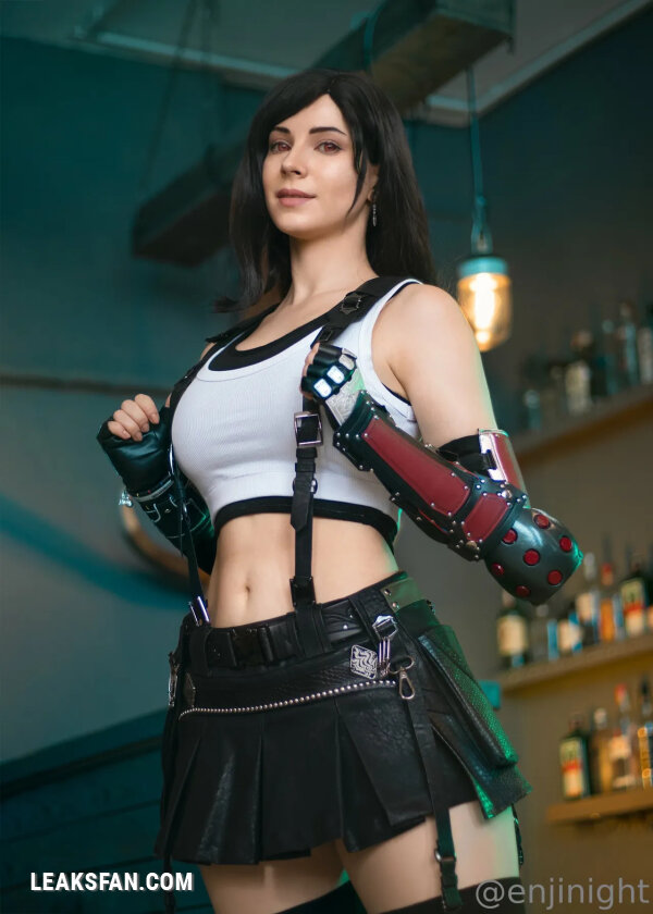 Enji Night - Tifa Lockhart nude. Onlyfans, Patreon leaked 25 nude photos and videos