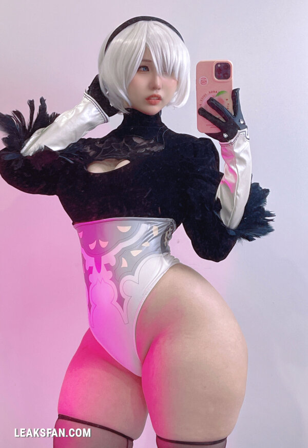 Peachuu - 2B nude. Onlyfans, Patreon, Fansly leaked 50 nude photos and videos