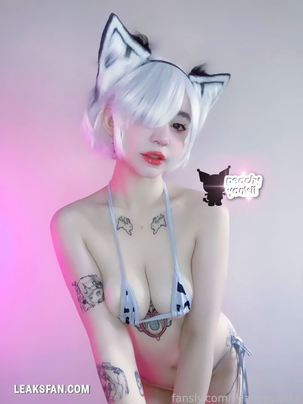 Peachyyankii - Kitty 2B nude. Onlyfans, Patreon, Fansly leaked 21 nude photos and videos