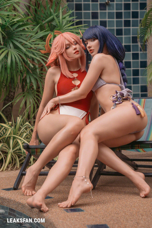 Yae Miko &amp; Raiden - Shirogane &amp; Misaki Sai nude. Onlyfans, Patreon, Fansly leaked 43 nude photos and videos