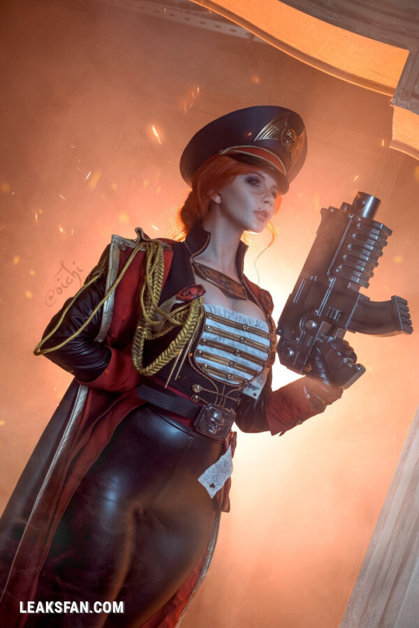 Oichi - Warhammer 40K Commissar nude. Onlyfans, Patreon leaked 17 nude photos and videos